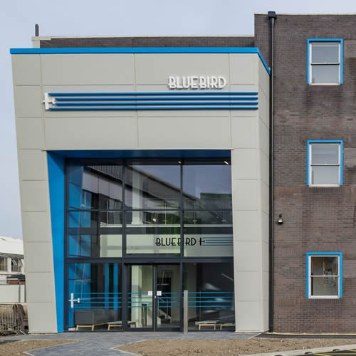 Building in Bluebird